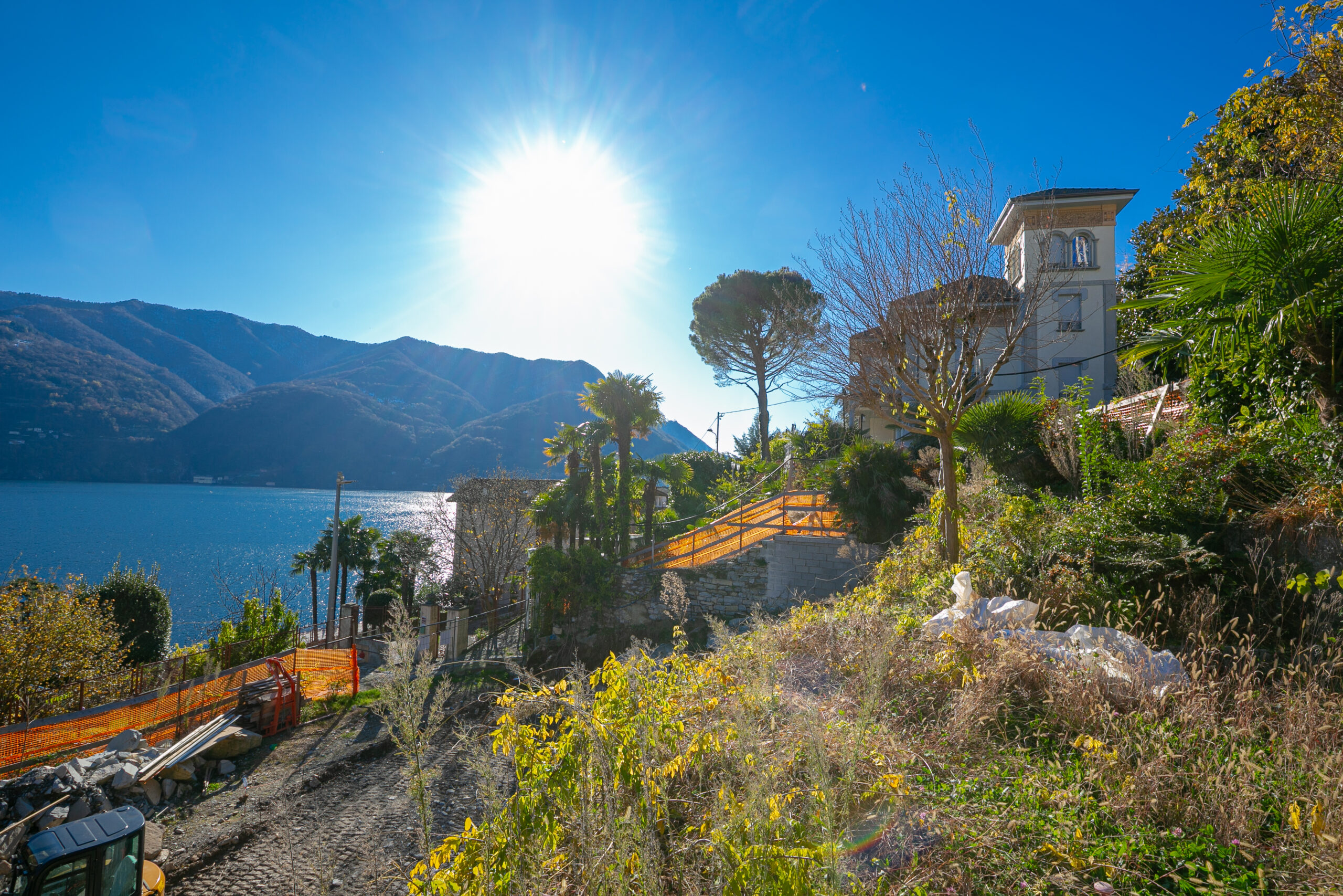 Terreno edificabile a Laglio vista lago
